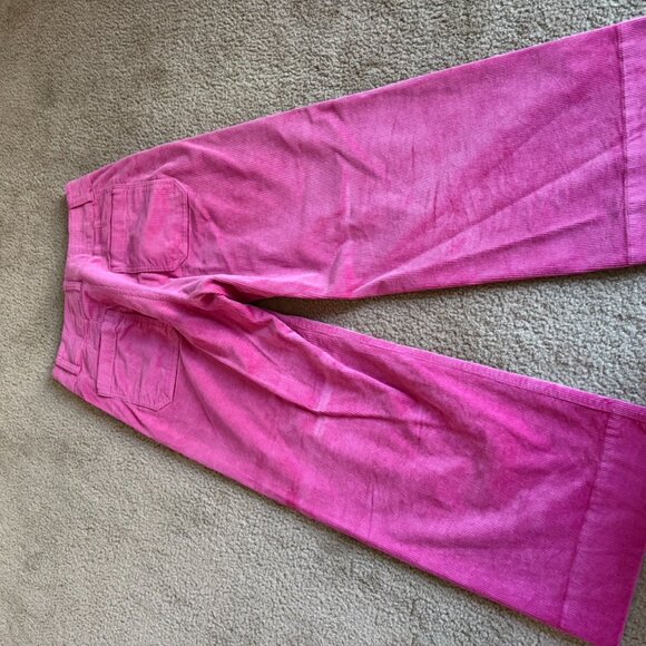 Maeve x Anthropologie Collette Corduroy Pants Pink – Size 28 - Picture 5 of 6